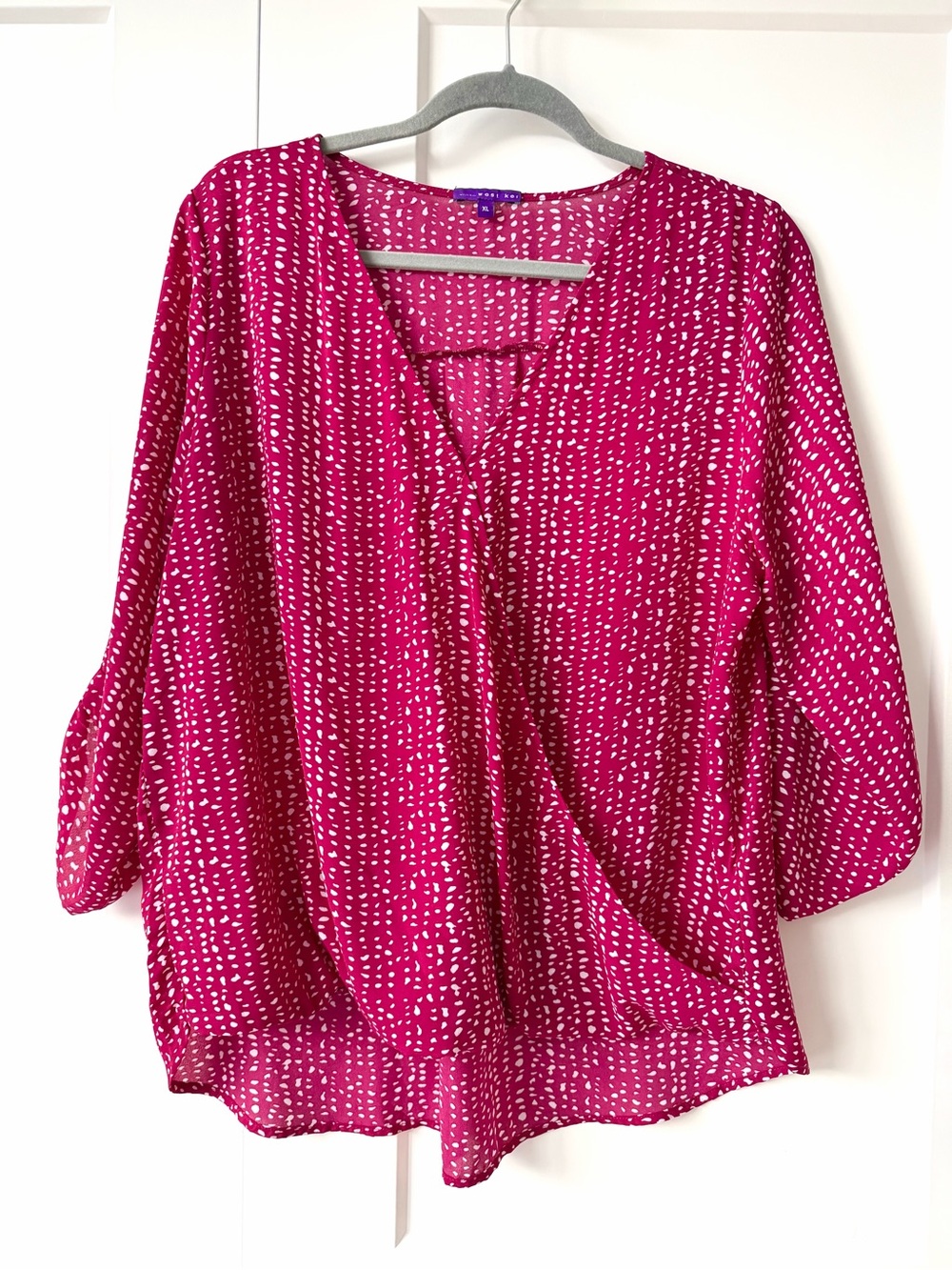 West Kei Allan Surplice blouse